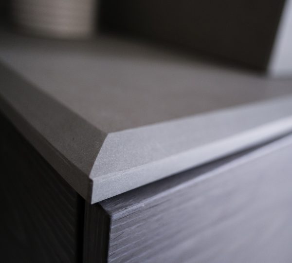 Mobile Bagno in legno e pietra tecnica - immagine 3
